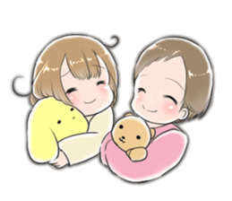 Life with a twin sticker #5716663