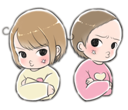 Life with a twin sticker #5716667