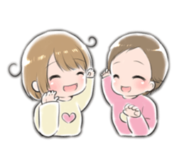 Life with a twin sticker #5716677