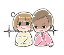 Life with a twin sticker #5716678