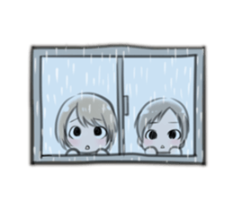 Life with a twin sticker #5716683