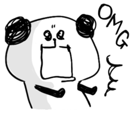 Jyanaipanda&Jyanairabbit by peco sticker #5716782