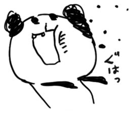 Jyanaipanda&Jyanairabbit by peco sticker #5716798