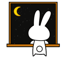 Rabbit of the Moon sticker #5716845