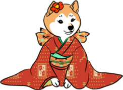 Shiba Inu, the brushwood dog from Japan sticker #5717021