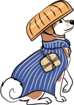 Shiba Inu, the brushwood dog from Japan sticker #5717030