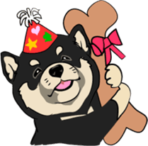 Shiba Inu, the brushwood dog from Japan sticker #5717037