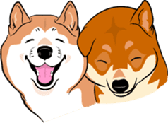 Shiba Inu, the brushwood dog from Japan sticker #5717047