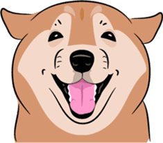 Shiba Inu, the brushwood dog from Japan sticker #5717055