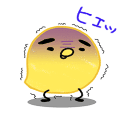 Yellow birds with thick eyebrows. Vol.2 sticker #5717078
