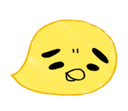Yellow birds with thick eyebrows. Vol.2 sticker #5717086