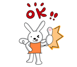 Rabbit of Renoa-chan sticker #5717391