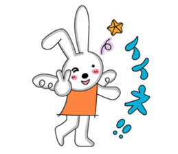 Rabbit of Renoa-chan sticker #5717393