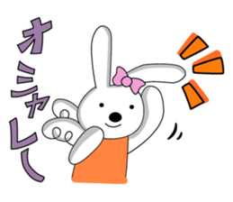 Rabbit of Renoa-chan sticker #5717408