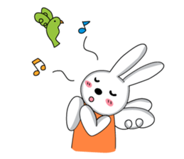 Rabbit of Renoa-chan sticker #5717419