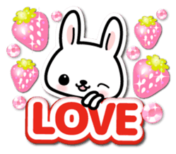 Bunny 3D Sticker ( Chinese ) sticker #5717531