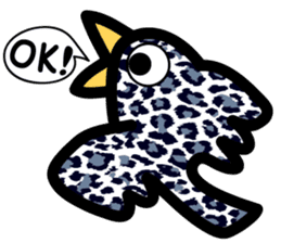 Leopard 10x4 sticker #5717592