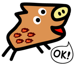 Leopard 10x4 sticker #5717600