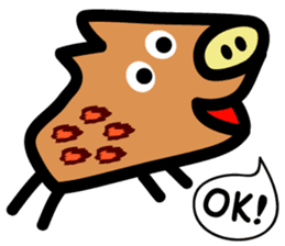 Leopard 10x4 sticker #5717600