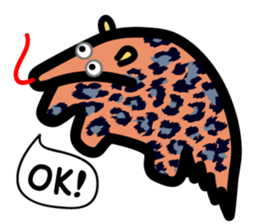 Leopard 10x4 sticker #5717608