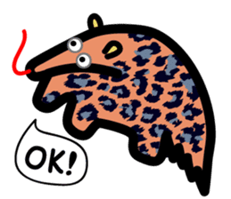 Leopard 10x4 sticker #5717608