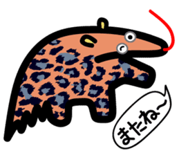 Leopard 10x4 sticker #5717611