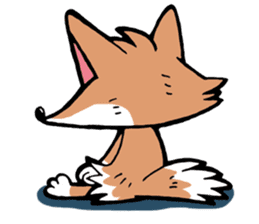 Wolf named Alone, and Pig named Pinkish sticker #5717662