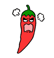 Red pepper-kun sticker #5718076
