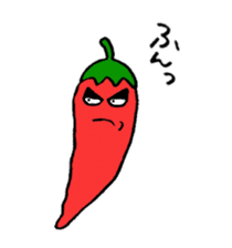 Red pepper-kun sticker #5718082