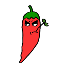 Red pepper-kun sticker #5718099