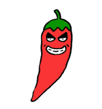 Red pepper-kun sticker #5718100