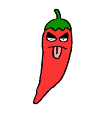 Red pepper-kun sticker #5718104