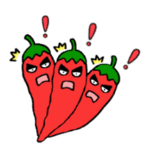 Red pepper-kun sticker #5718106