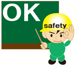 Construction people sticker #5718116