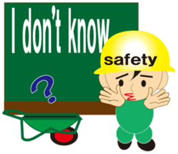 Construction people sticker #5718127