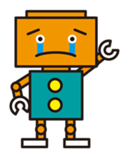 Simple and colorful robots sticker #5718312