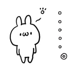 Honorific White Rabbit sticker #5718556