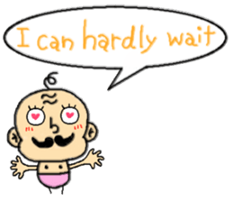 Hige-ji-san(English) sticker #5718887