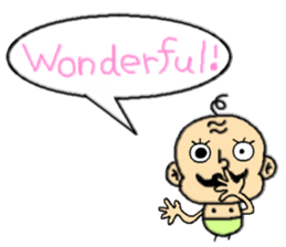 Hige-ji-san(English) sticker #5718891