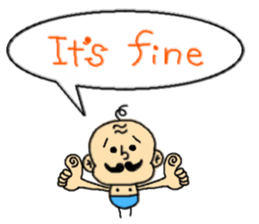 Hige-ji-san(English) sticker #5718898