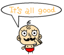 Hige-ji-san(English) sticker #5718903