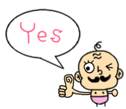 Hige-ji-san(English) sticker #5718911