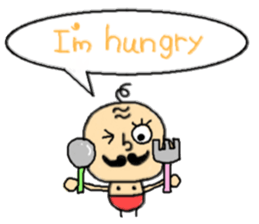 Hige-ji-san(English) sticker #5718919