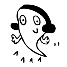 Ghost for Lady sticker #5719072