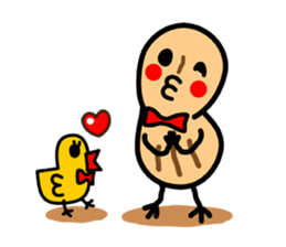 peanut-R & P-chan sticker #5719206