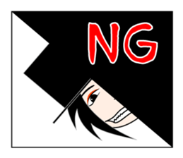 Half Skull and fellow monsters sticker #5719268