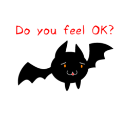 Half Skull and fellow monsters sticker #5719278