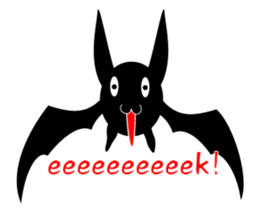 Half Skull and fellow monsters sticker #5719279