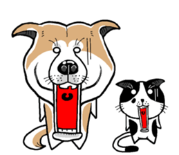 Tama and Kensaku sticker #5719525