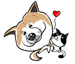 Tama and Kensaku sticker #5719533